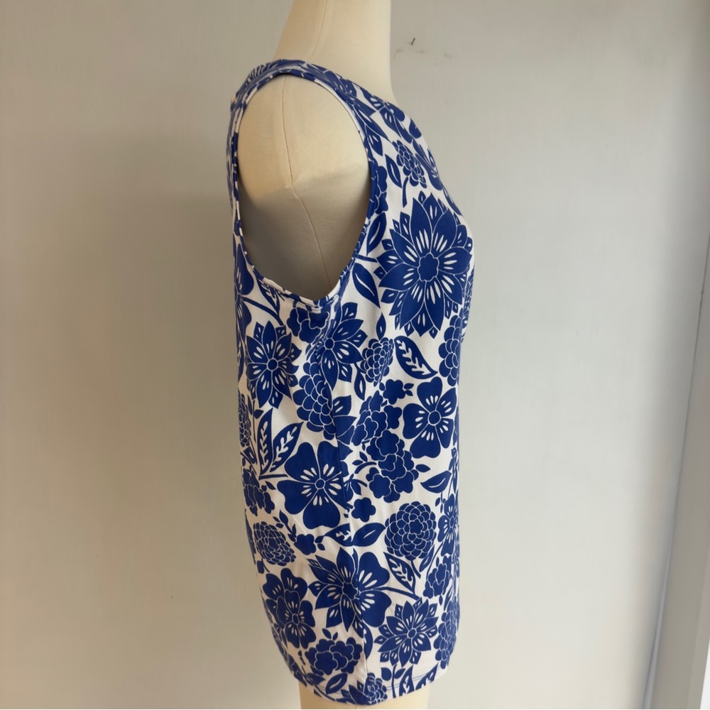 TALBOTS Tropical Floral Tank Top NWT - Picture 5 of 10